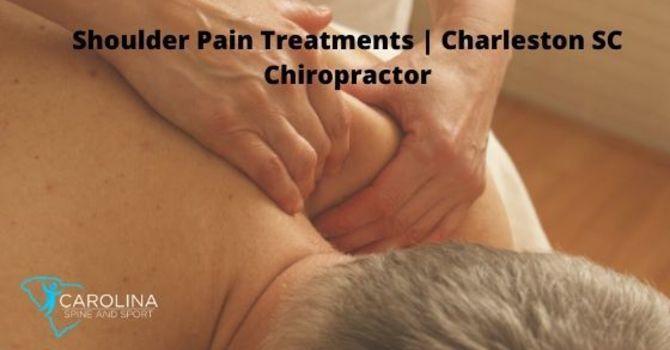 Shoulder Pain Treatments | Charleston SC Chiropractor image